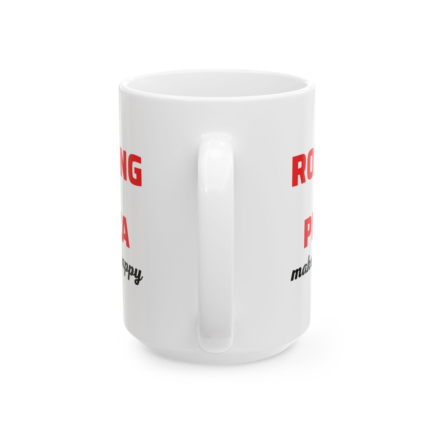 Rowing Mug Post Practice Athlete Recovery Pizza Foodie