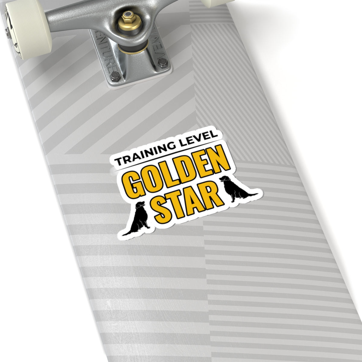 Golden Retriever Training Sticker - Dog Trainer Pet Vinyl Decal for Obedience Instructors Canine Professionals