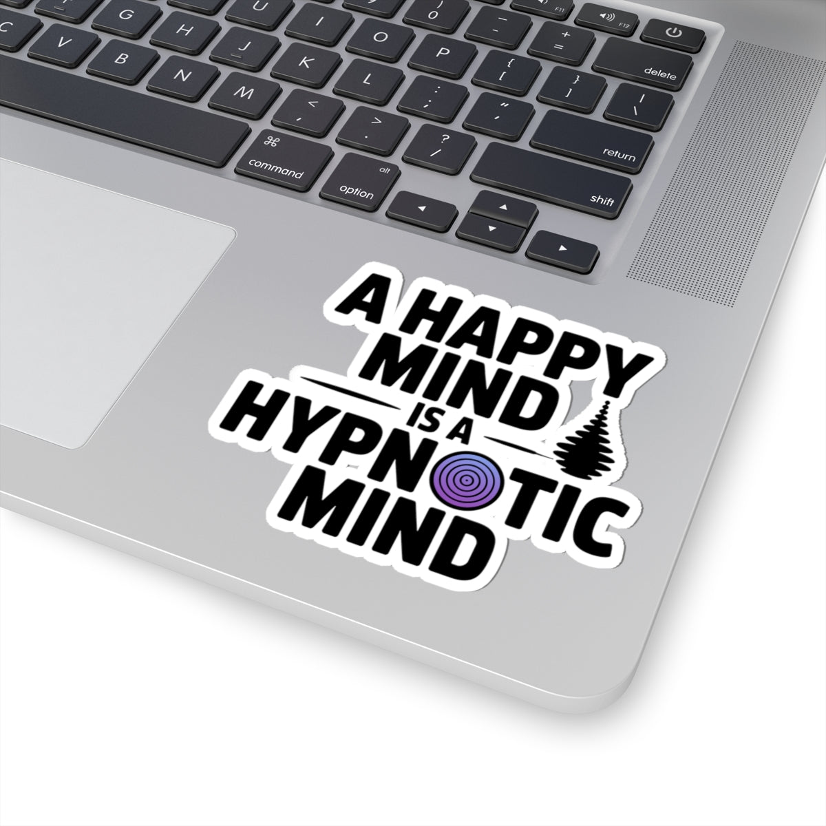 Joyful Trance Decal - Happy Hypnotic State Vinyl Sticker for Hypnotherapists, Positive Mind Practitioners