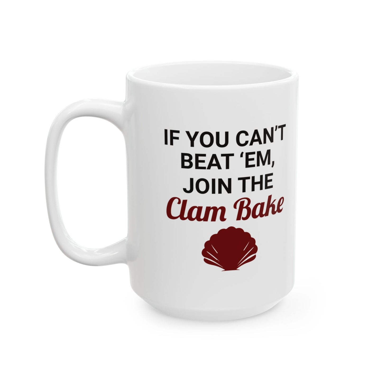 Clam Bake Mug, Funny Foodie, Seafood Lover Gift