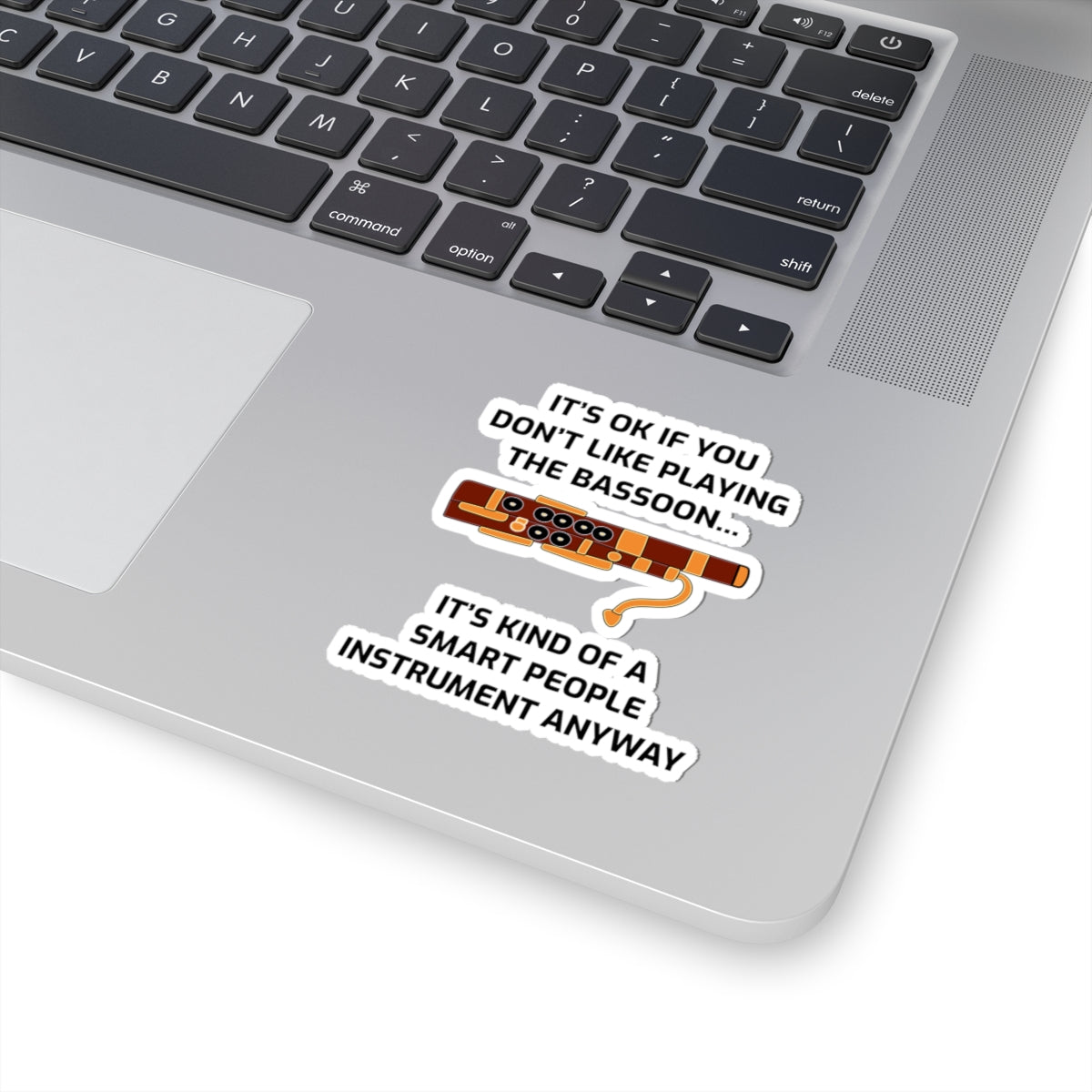 Bassoon Elite Sticker - Smart Instrument Vinyl Decal for Musicians & Orchestra Members