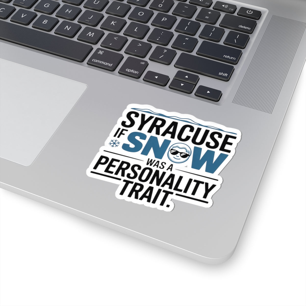 Syracuse Snow Sticker - Winter Personality Vinyl Decal for Lake Effect Survivors