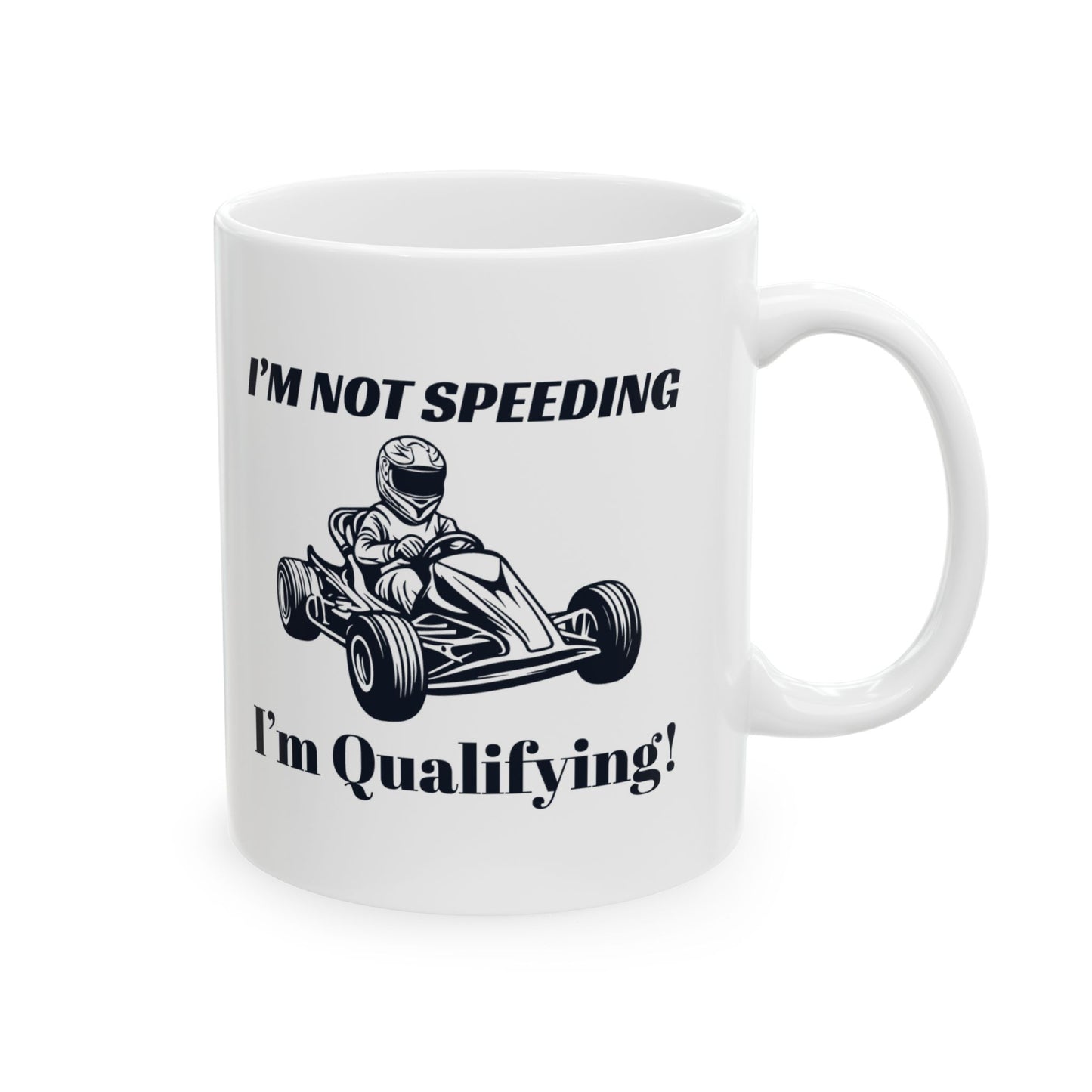 Go Kart Racing Mug – Funny Gift for Racers & Motorsport Fans