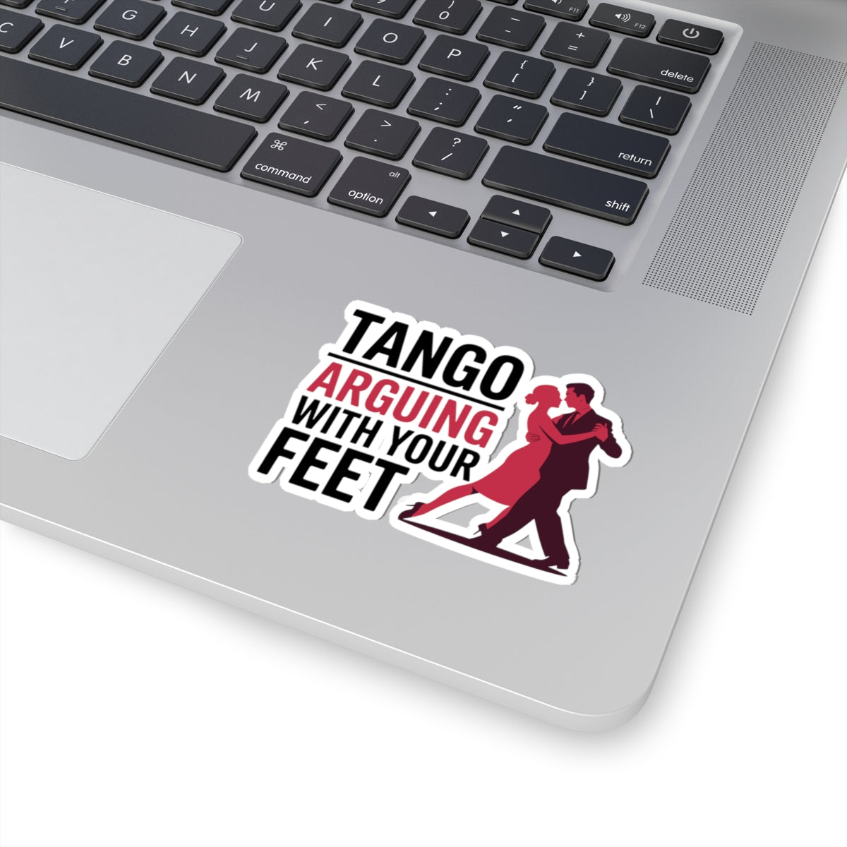 Tango Passion Sticker - Footwork Argument Vinyl Decal for Dancers, Expressive Artists