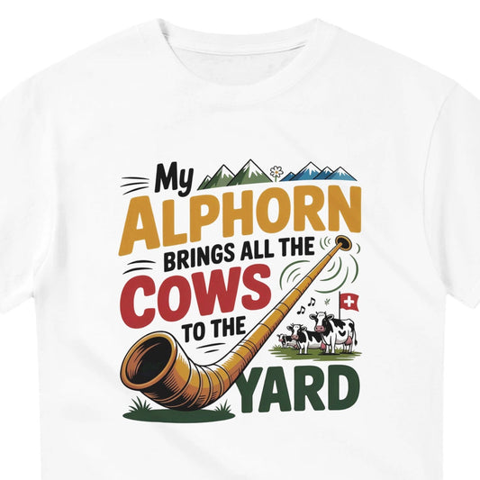 Alphorn Brings All Cows T-Shirt