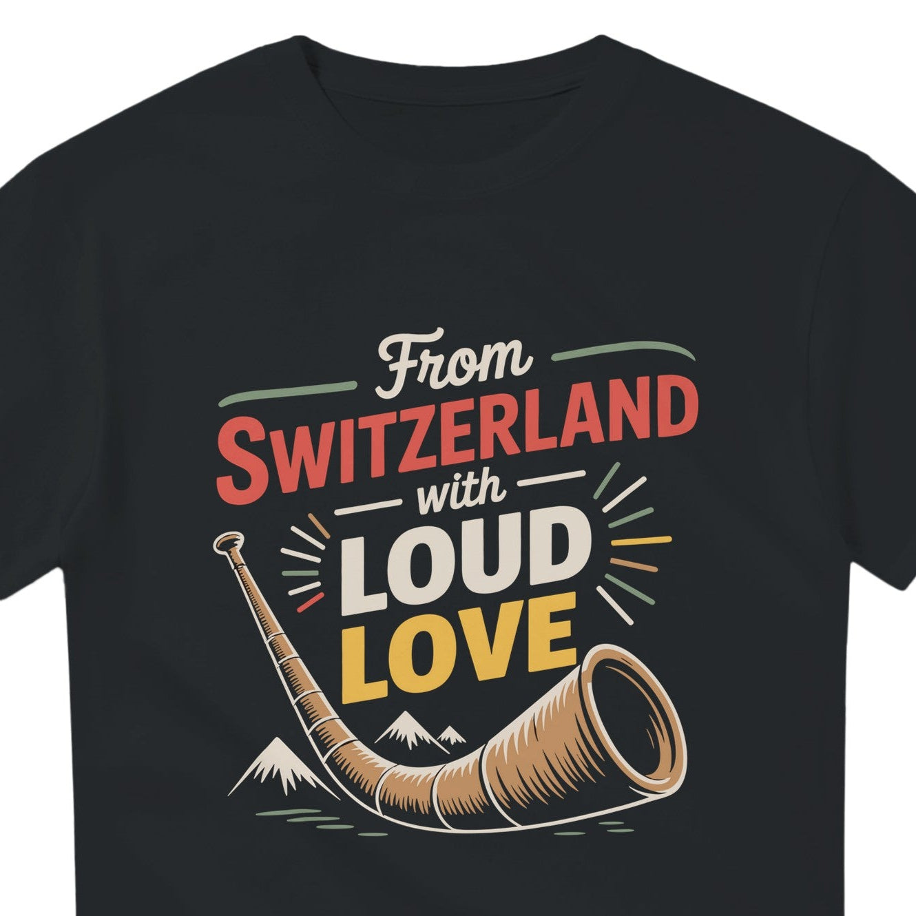 Alphorn Loud t-shirt
