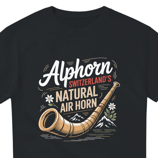 Alphorn natural t-shirt