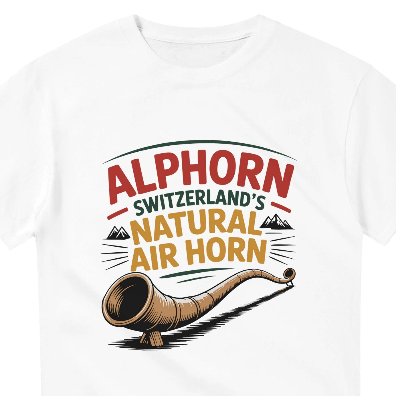 Alphorn natural t-shirt