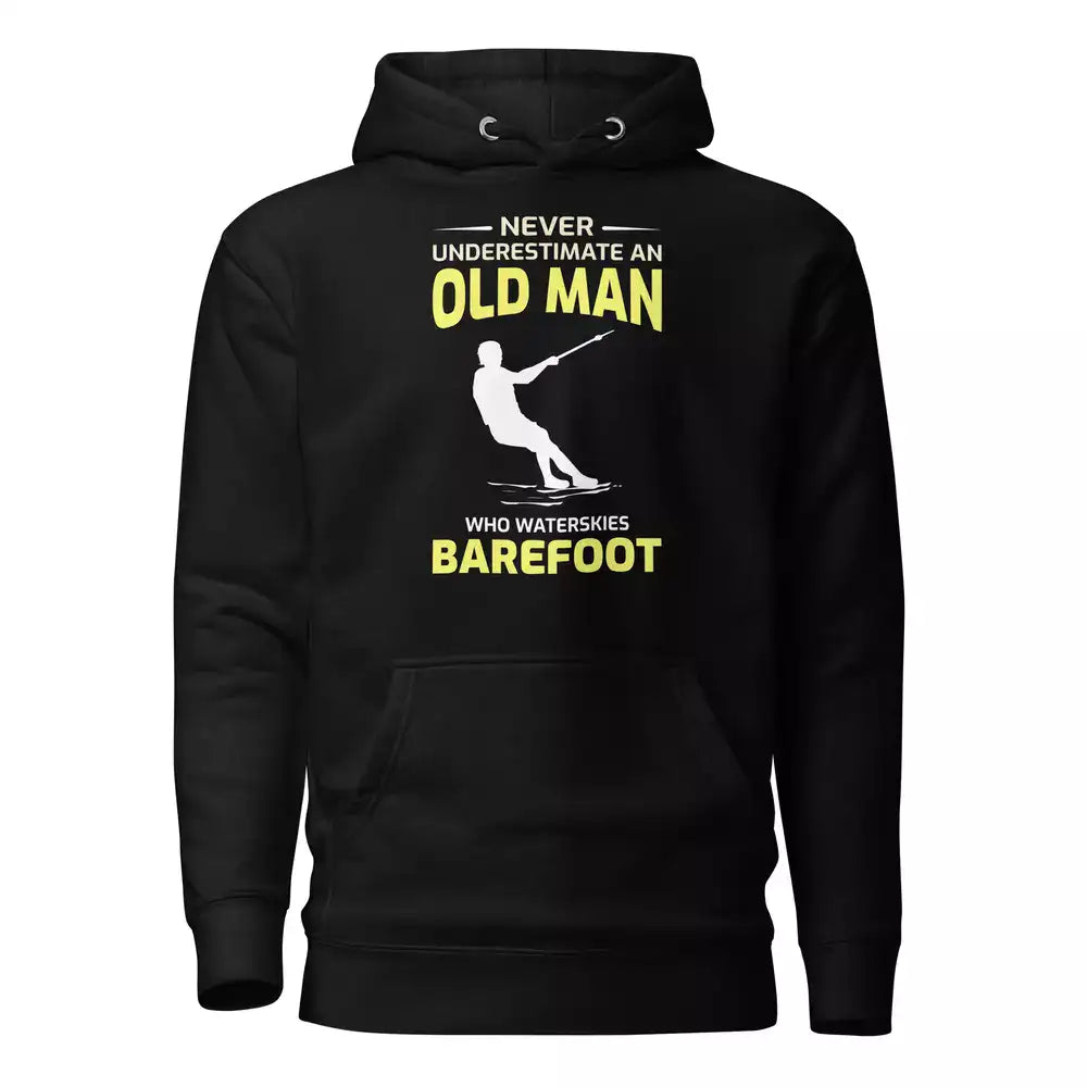 Foot Skiing Waterskiing Bare Feet Hoodie 