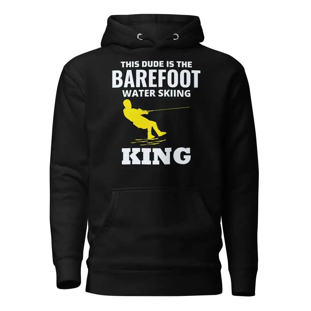Foot Skiing Waterskiing Bare Feet Hoodie 