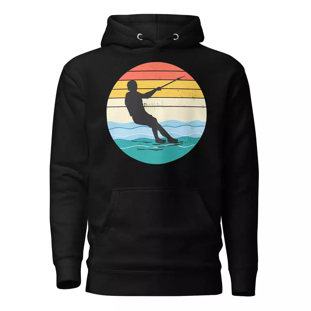 Foot Skiing Waterskiing Bare Feet Hoodie 