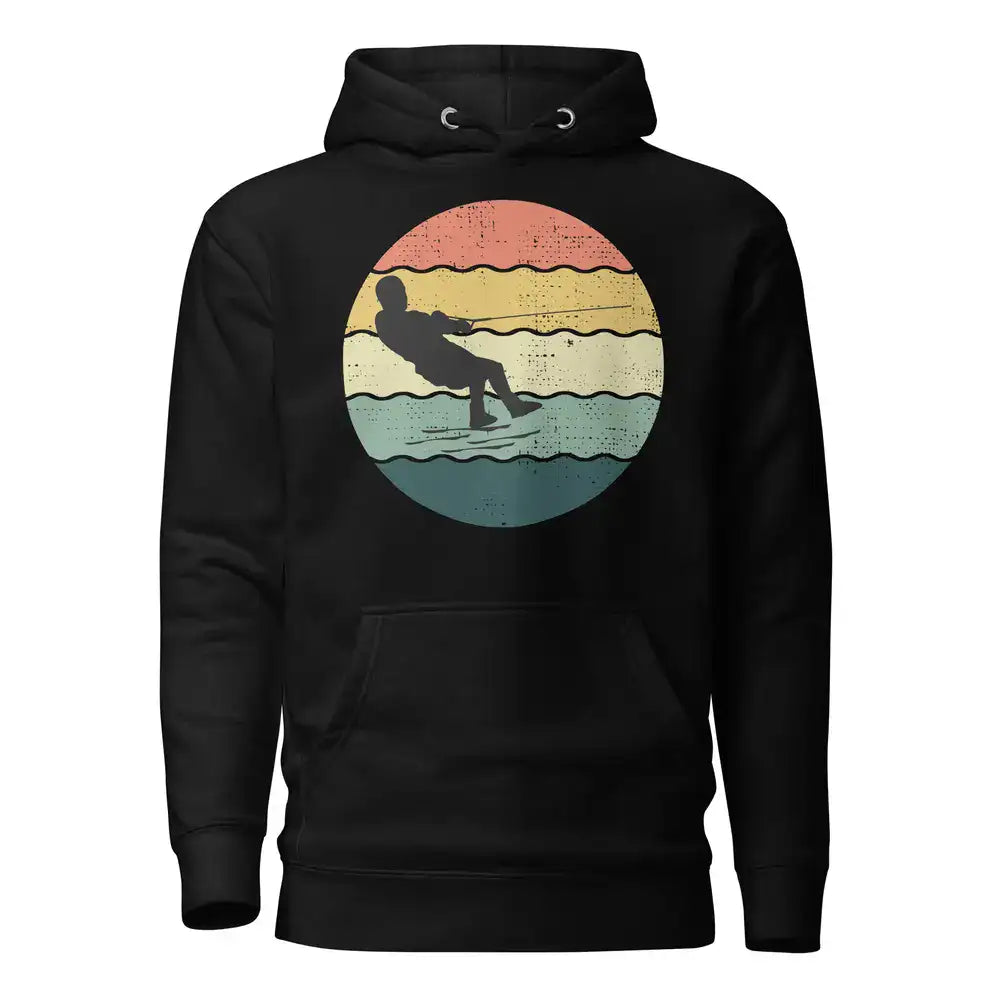 Foot Skiing Waterskiing Bare Feet Hoodie 