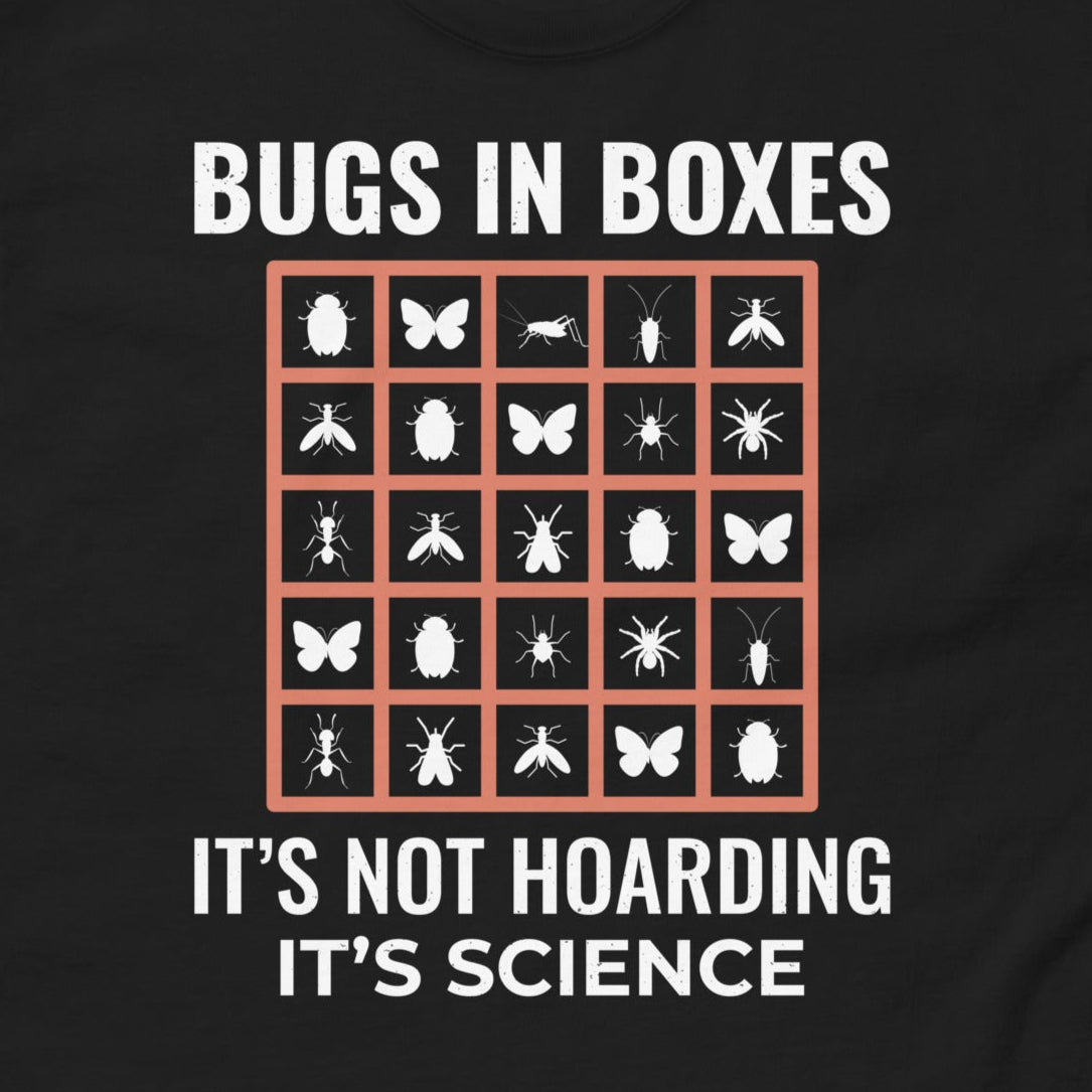 Bugs in Boxes: Insect Collector T-Shirt