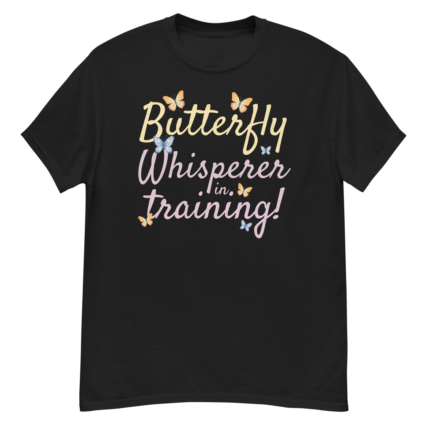 Butterfly Whisperer in Training Insect Collector T-Shirt