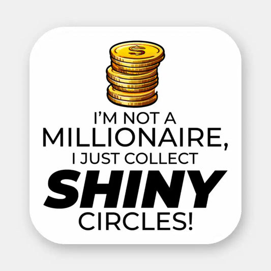 Coin Collecting Sticker 