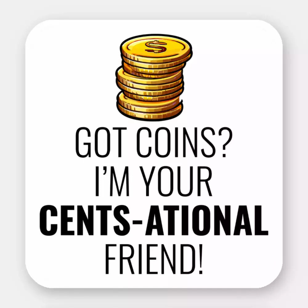 Coin Collecting Sticker 