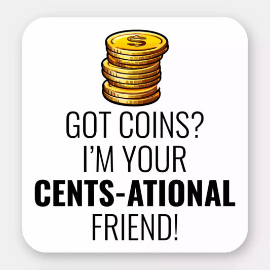 Coin Collecting Sticker 