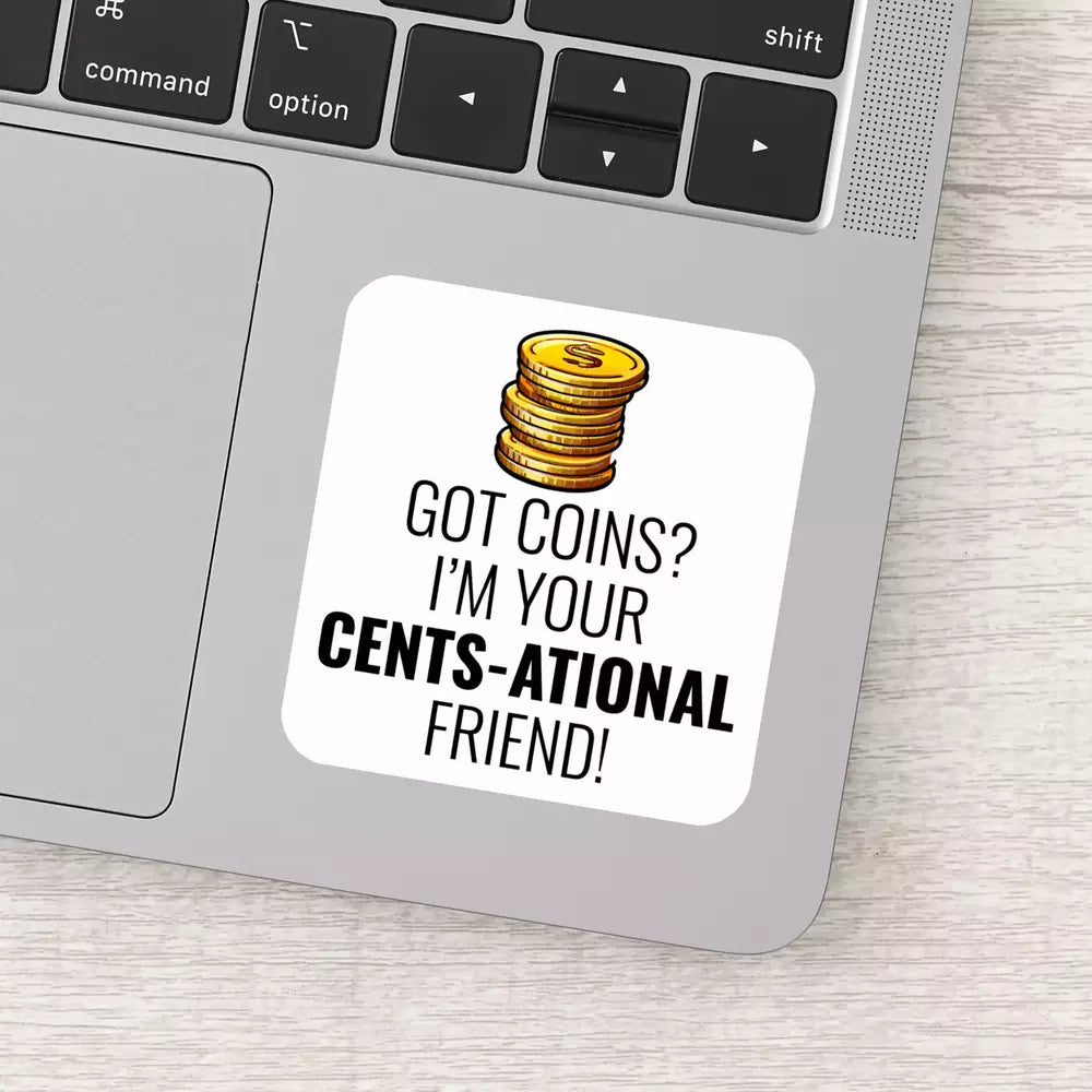 Coin Collecting Sticker 