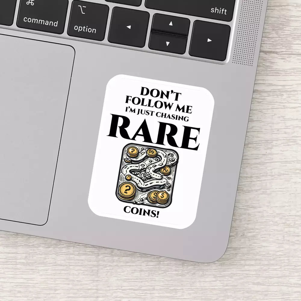 Coin Collecting Sticker 