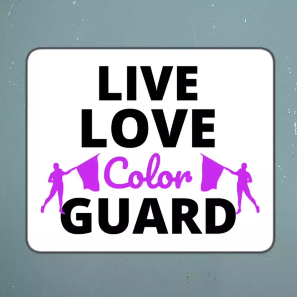 Color guard Flag Corps Sticker