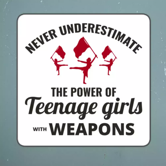 Color guard Flag Corps Sticker