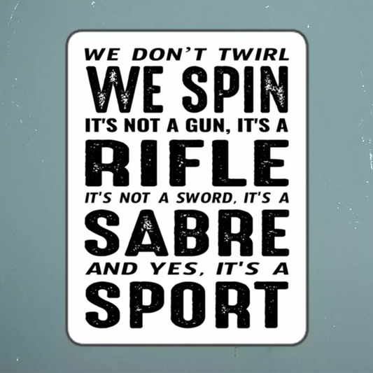 Color guard Flag Corps Sticker