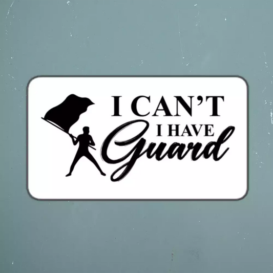 Color guard Flag Corps Sticker