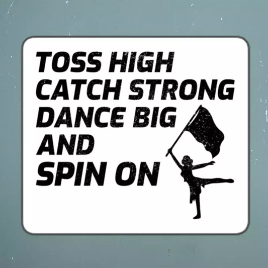 Color guard Flag Corps Sticker