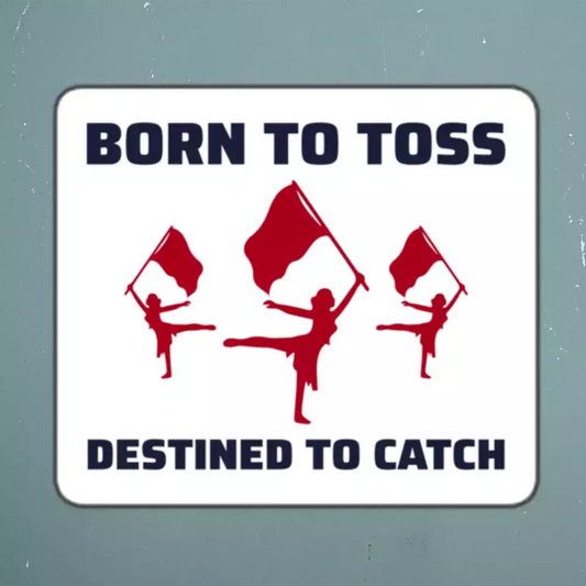 Color guard Flag Corps Sticker