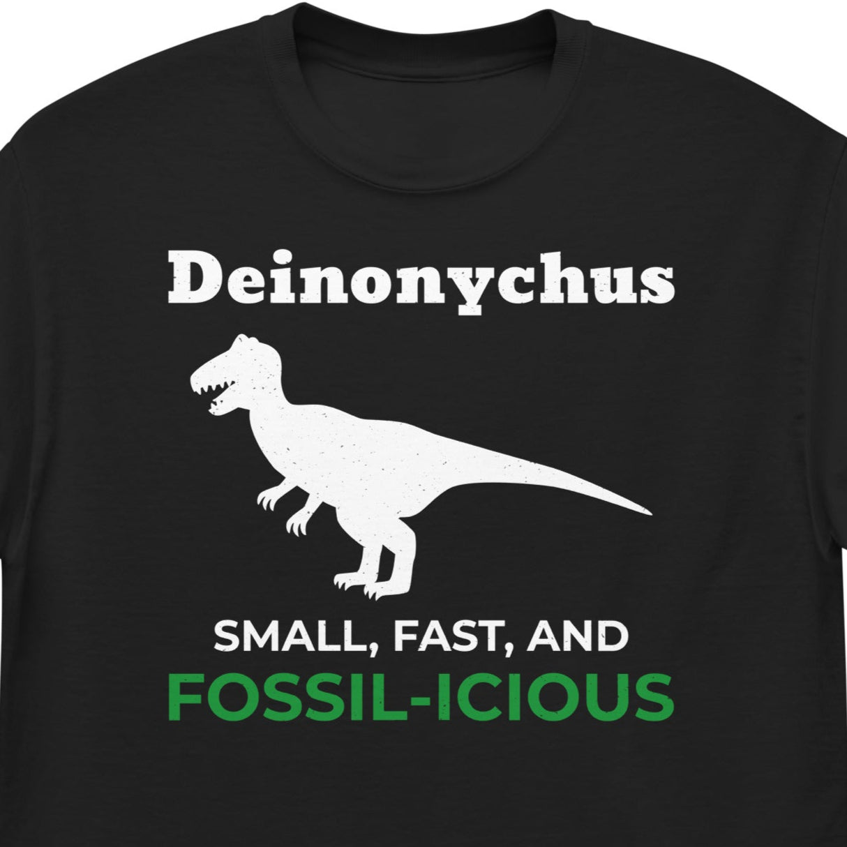 Deinonychus paleontologist shirt 