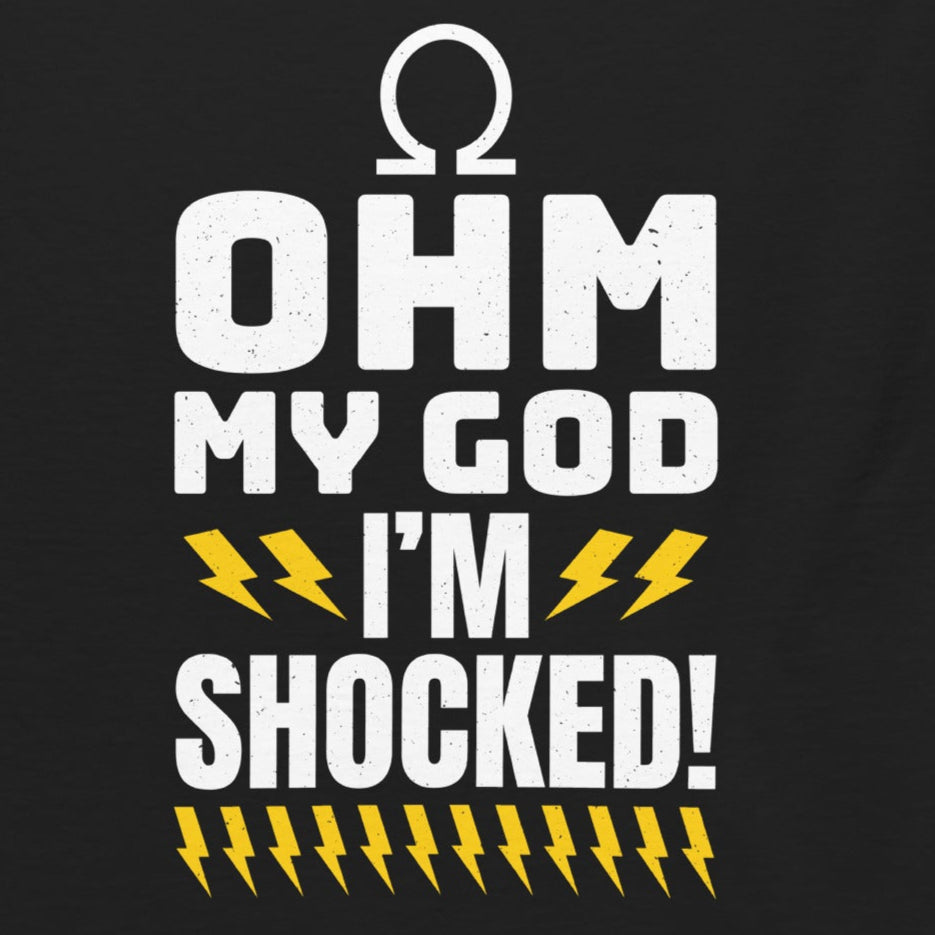 Electrician T-Shirt with a funny electrical-themed design
