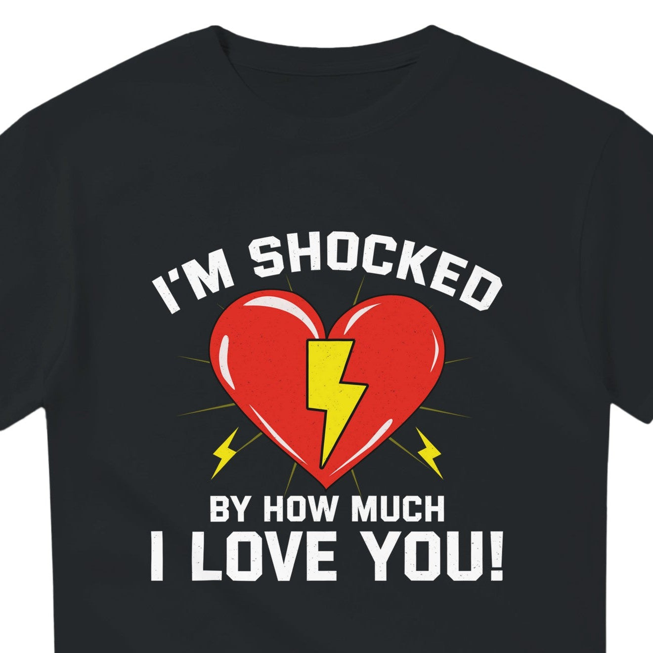 Electrician Valentine T-Shirt - I'm Shocked