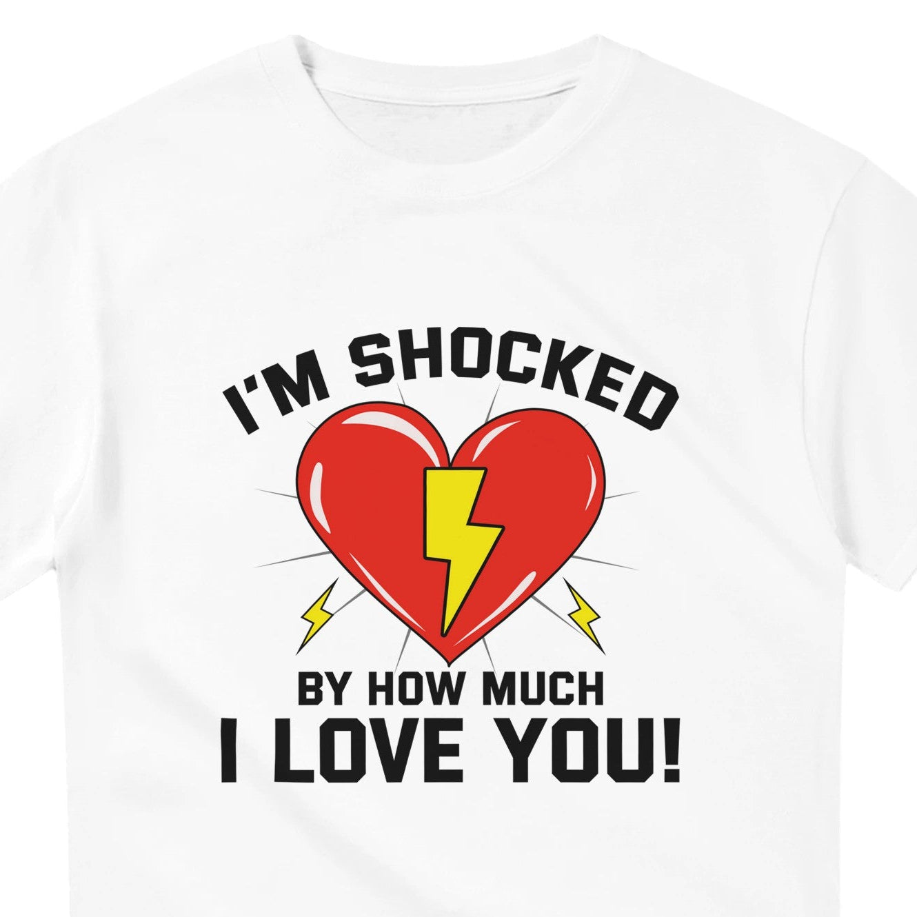 Electrician Valentine T-Shirt - I'm Shocked