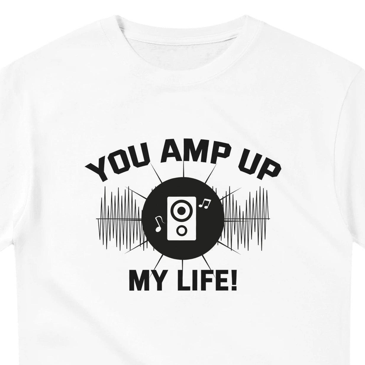 Electrician Valentine T-Shirt - You Amp Up My Life