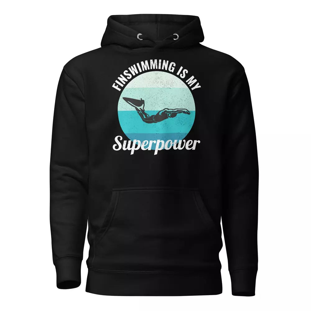 Finswimming Swimming Swimmer Swim Water Sports Unisex Hoodie