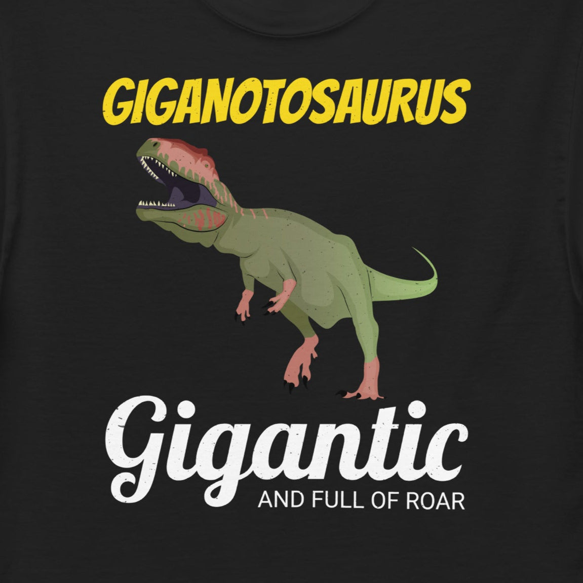Giganotosaurus paleontologist shirt 