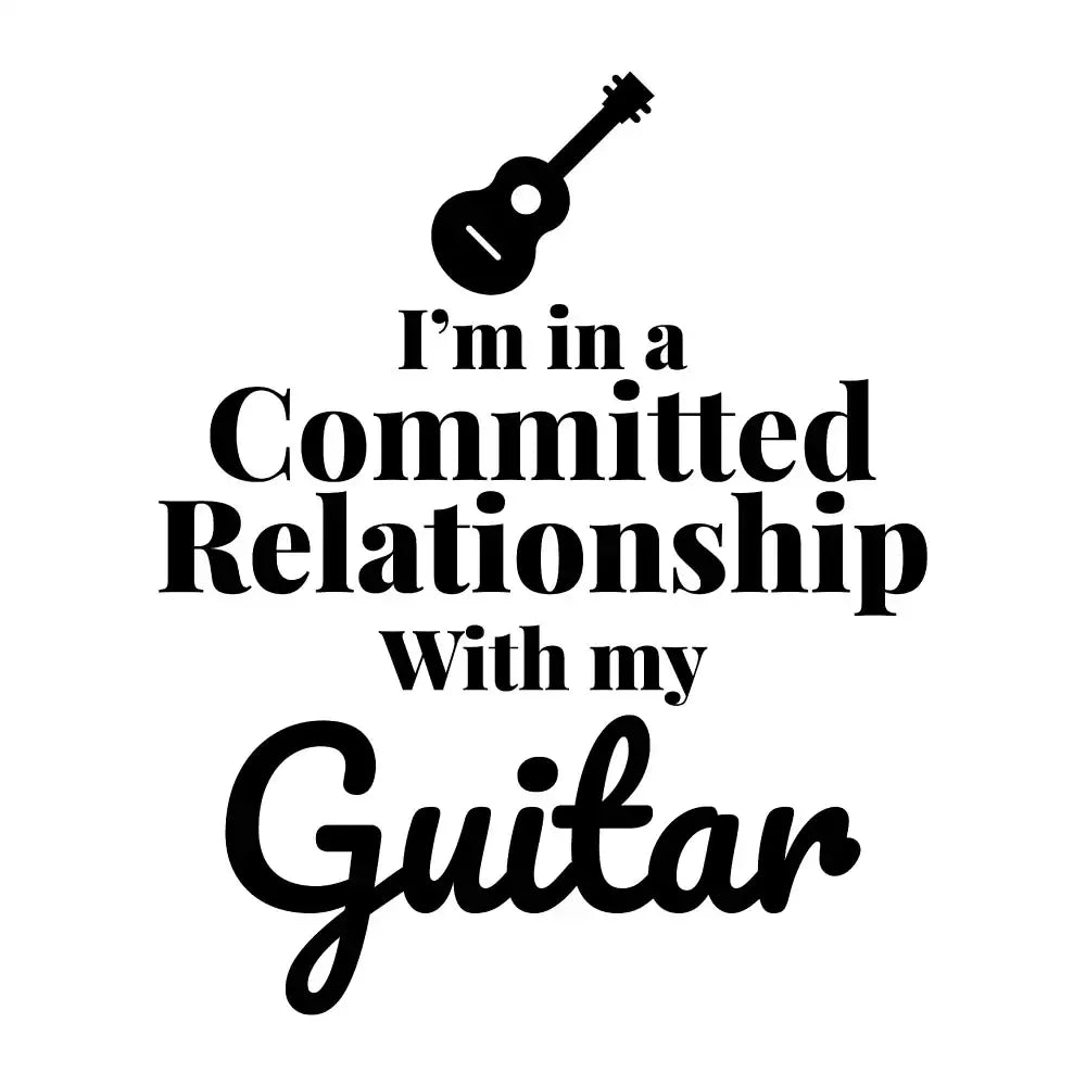 Guitar Guitarist funny Sticker