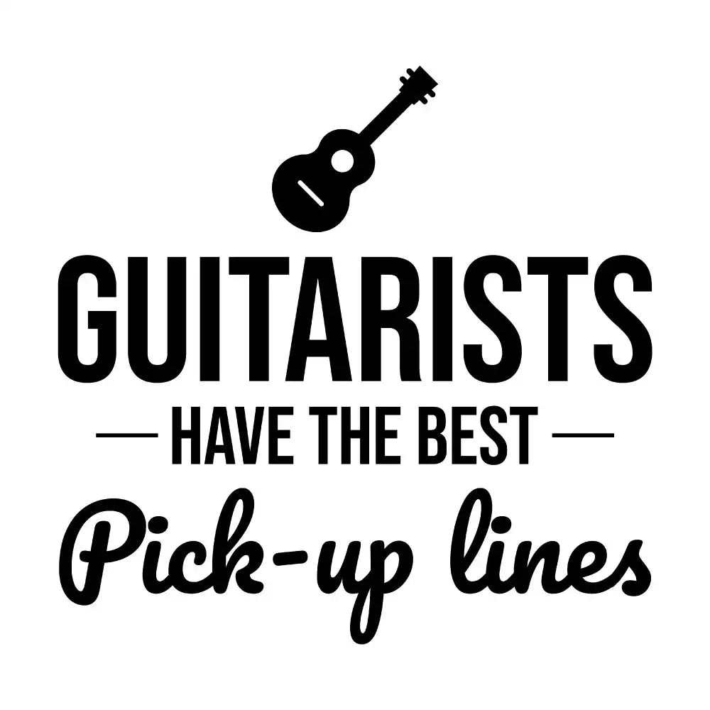 Guitar Guitarist funny Sticker