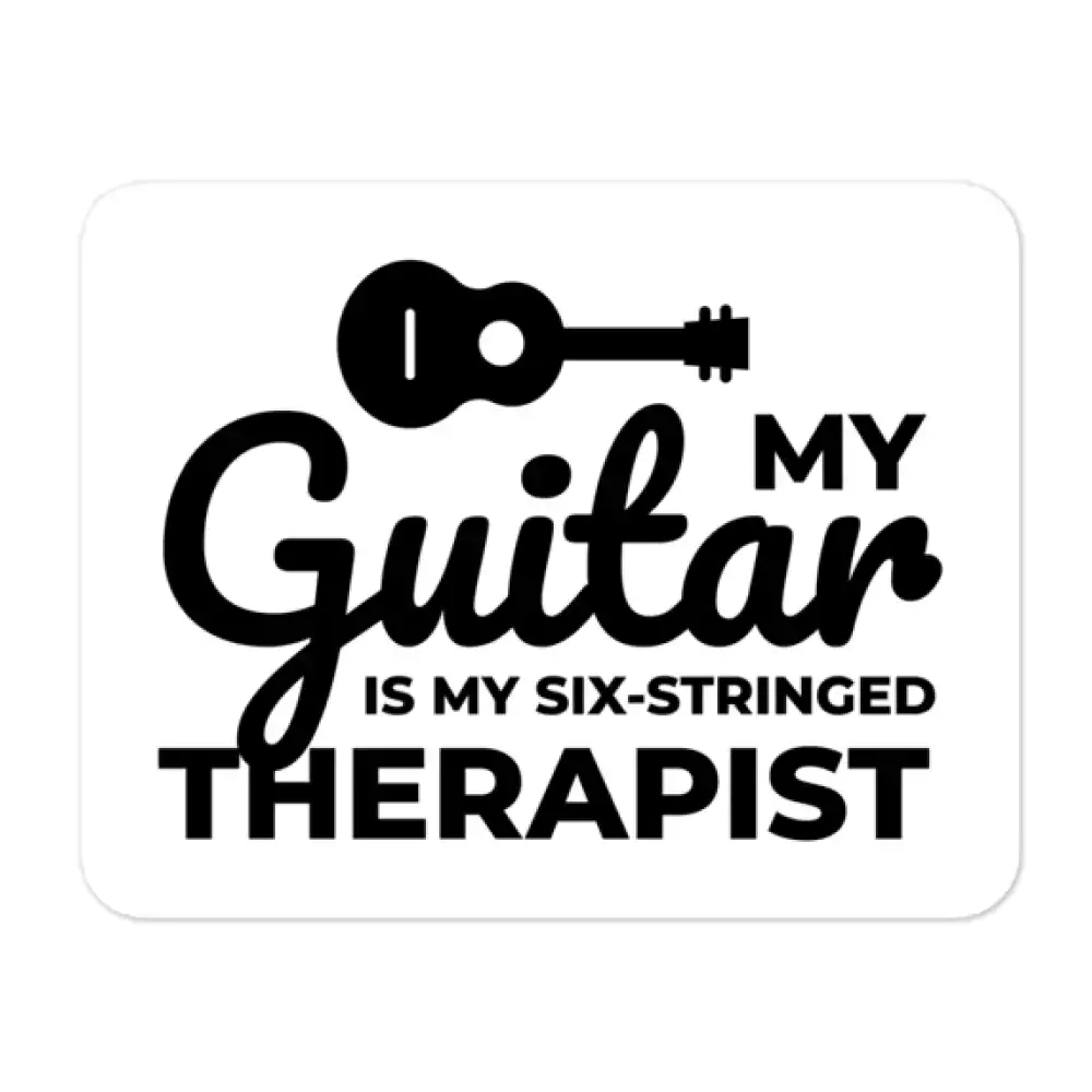 Guitar Guitarist funny Sticker