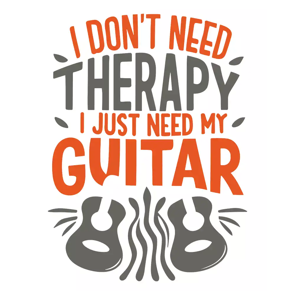 Guitar Guitarist funny Sticker