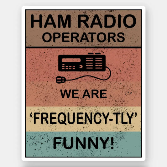 Ham Radio Operator Sticker