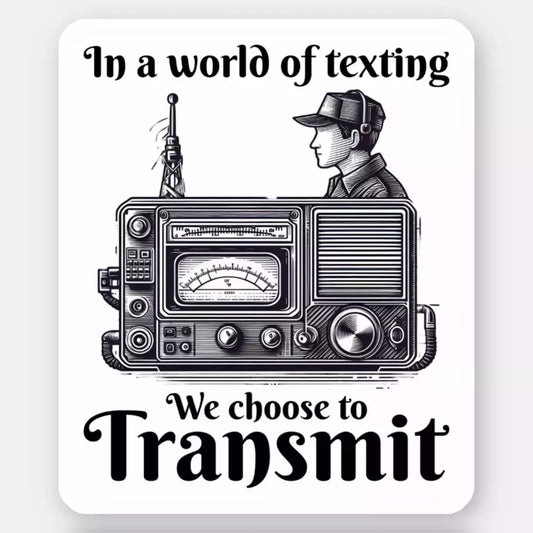 Ham Radio Operator Sticker