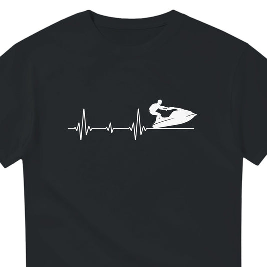Jet Ski Heartbeat T-Shirt