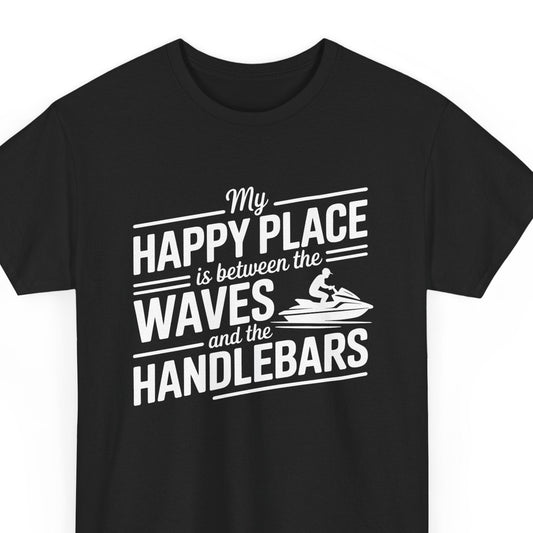Jet Skiing Enthusiast Handlebars T-Shirt