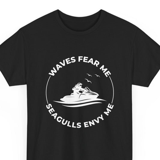 Jet Skiing Enthusiast Seagulls T-Shirt