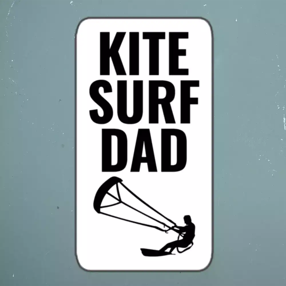 Kitesurfing Water Sports Sticker