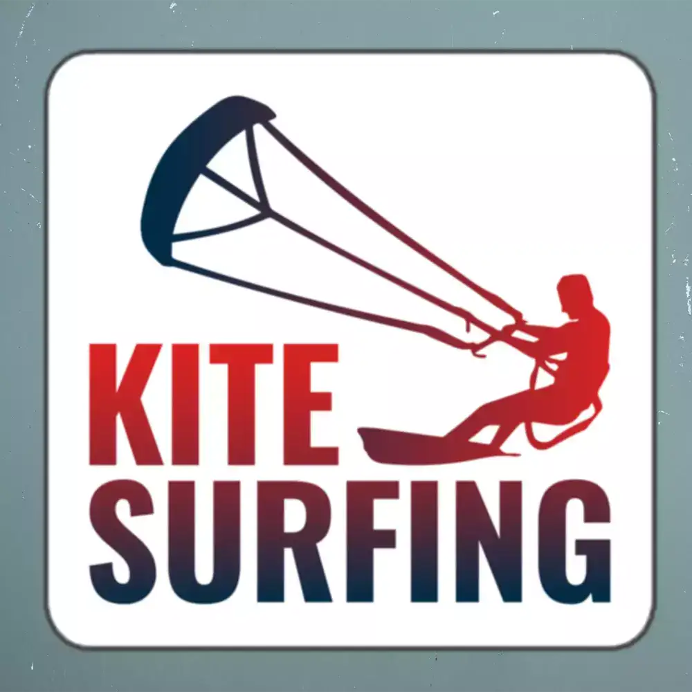 Kitesurfing Water Sports Sticker