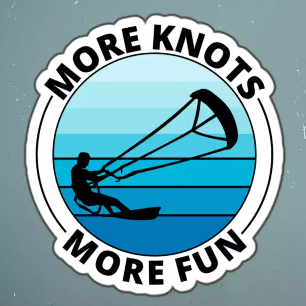 Kitesurfing Water Sports Sticker