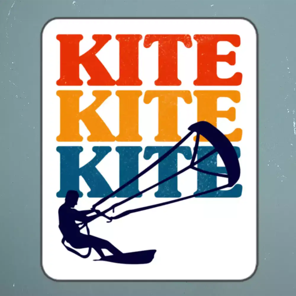 Kitesurfing Water Sports Sticker