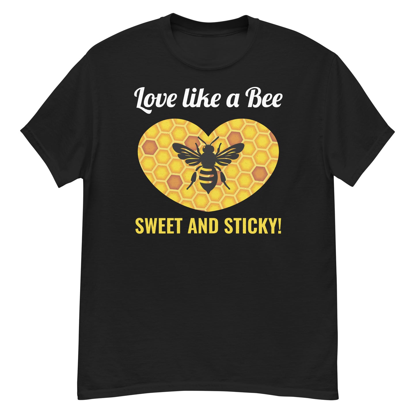 Honeybee T-Shirt: Love Like a Bee – Sweet and Sticky!